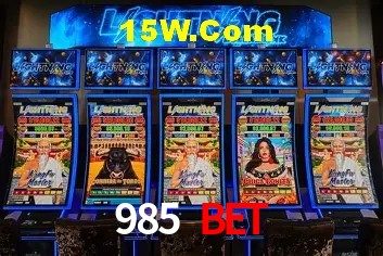 Variedade de jogos na 985 Bet